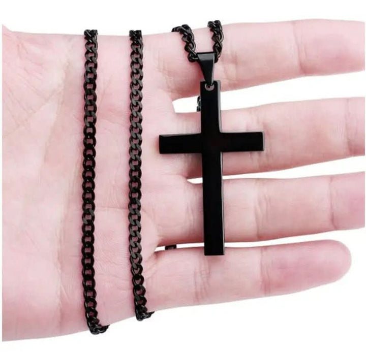 Kalsten | Men's Necklace with Stainless Steel Cross Pendant