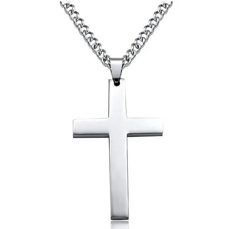 Kalsten | Men's Necklace with Stainless Steel Cross Pendant