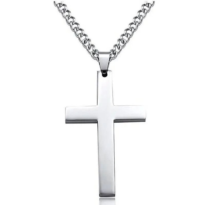 Kalsten | Men's Necklace with Stainless Steel Cross Pendant