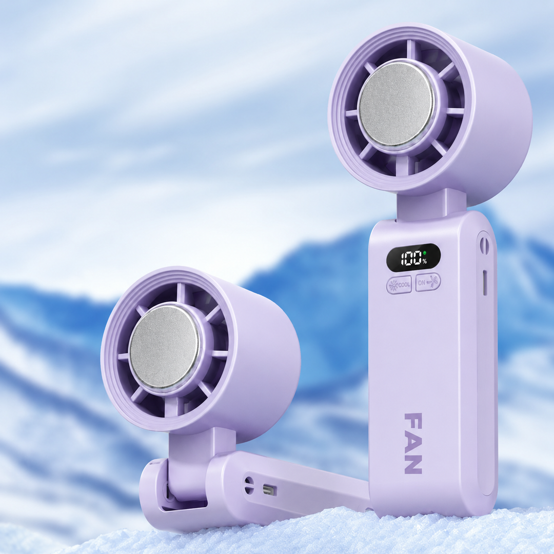 Handheld Portable Fan with Ice Cooler | Kalsten