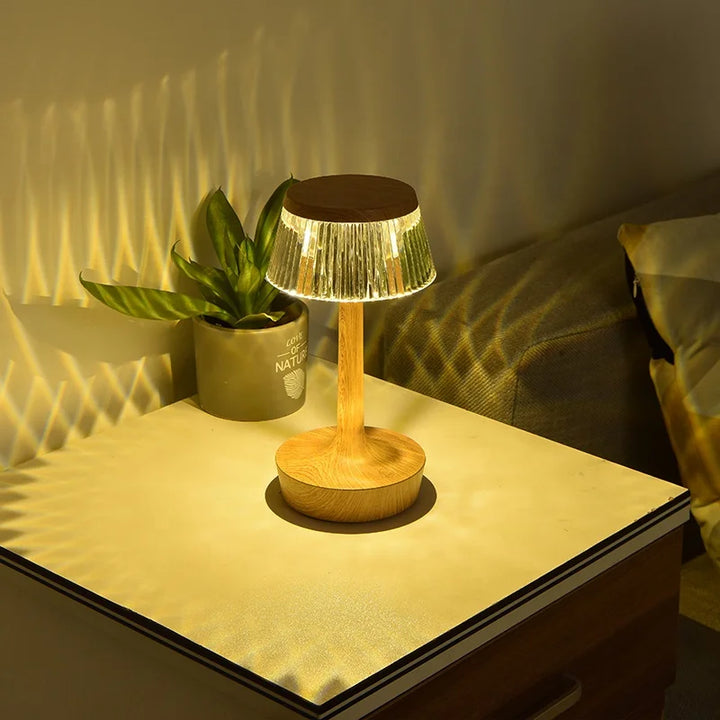 Crystal Pendant - Rechargeable Wireless Table Lamp Noxord