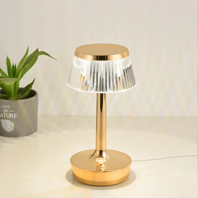 Crystal Pendant - Rechargeable Wireless Table Lamp Noxord