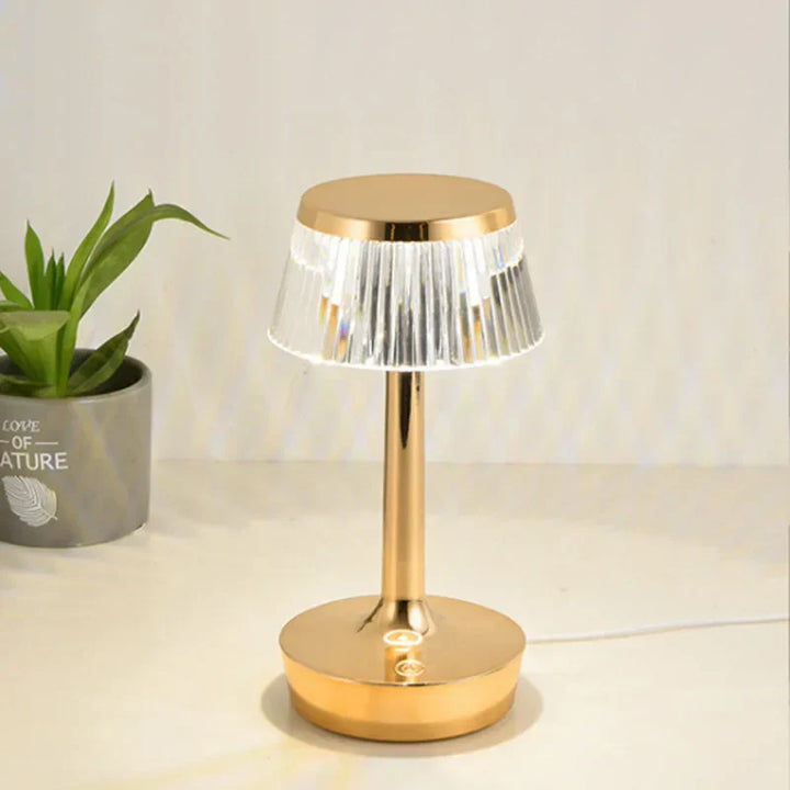 Crystal Pendant - Rechargeable Wireless Table Lamp Noxord