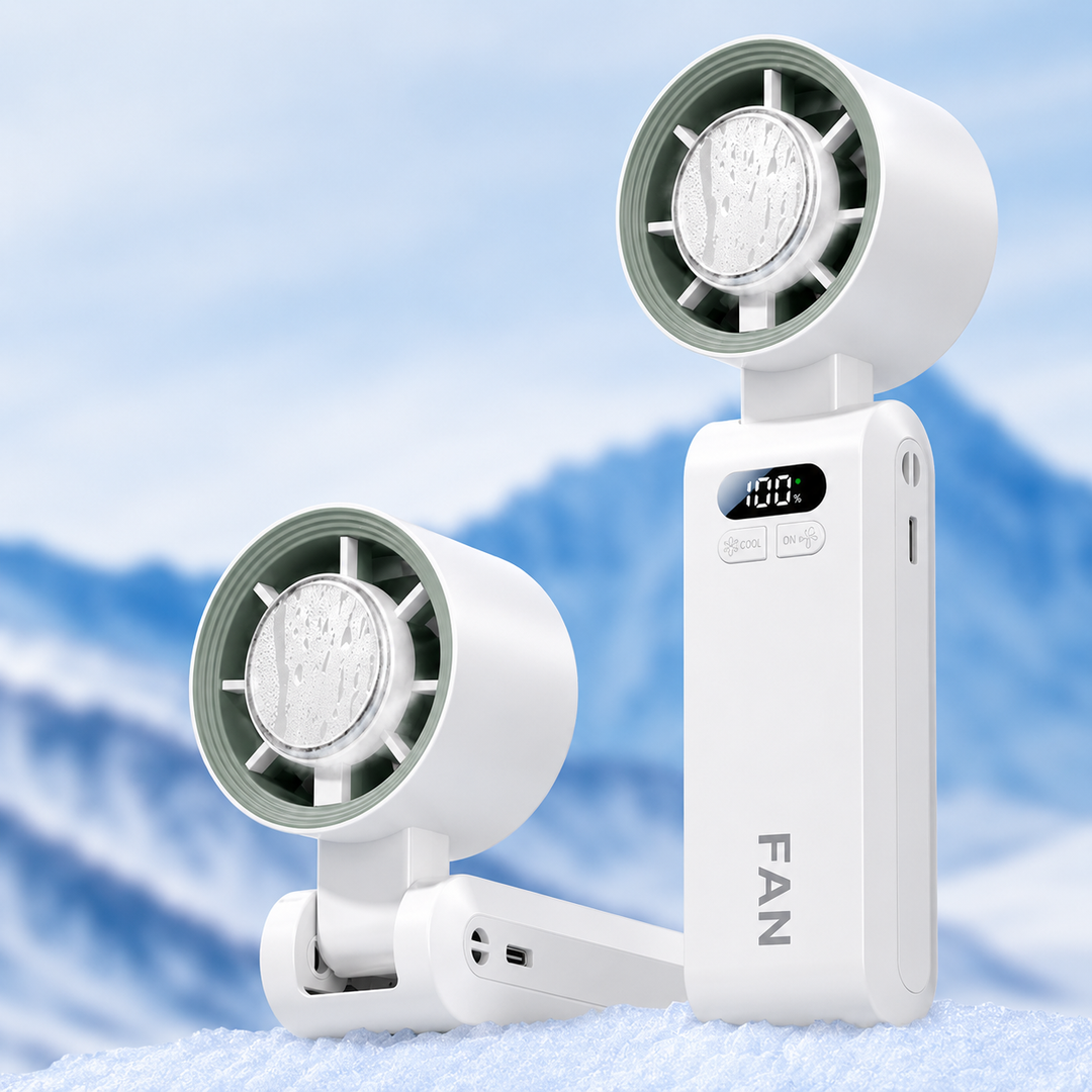 Handheld Portable Fan with Ice Cooler | Kalsten