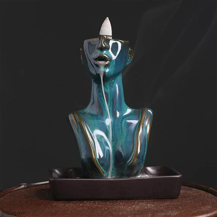 Female Form Backflow Incense Burner | Kalsten