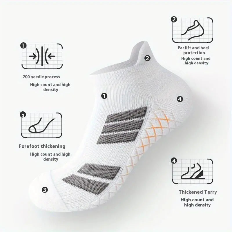 Kalsten | Heel-friendly Sports Socks – With Arch Support & Friction PRedection