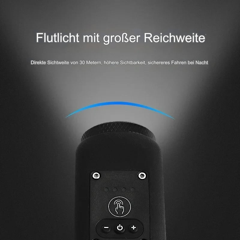 Electronic bicycle bell with LED light | Kalsten