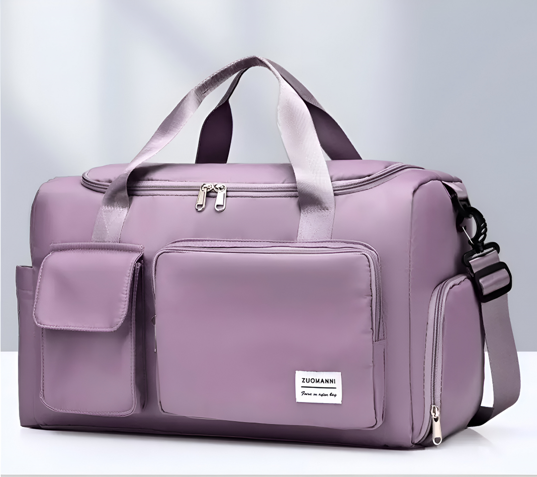 Waterproof Travel Bag with Shoe Compartment – Lightweight Weekend Bag with Plenty of Storage | Kalsten