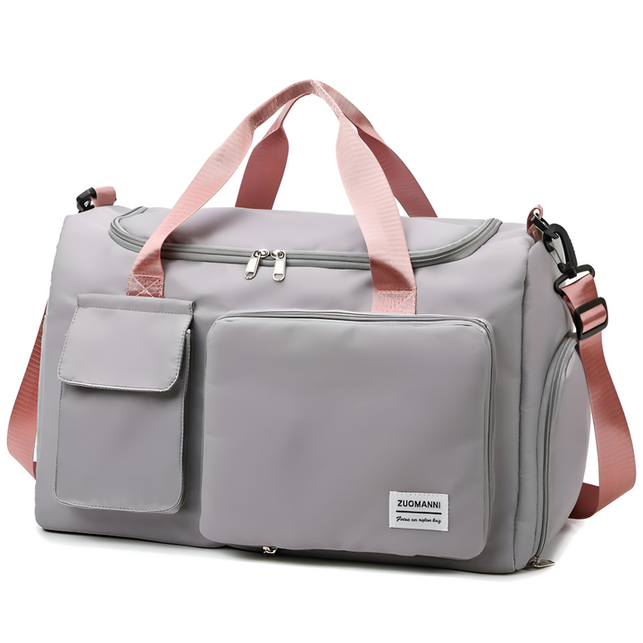Waterproof Travel Bag with Shoe Compartment – Lightweight Weekend Bag with Plenty of Storage | Kalsten