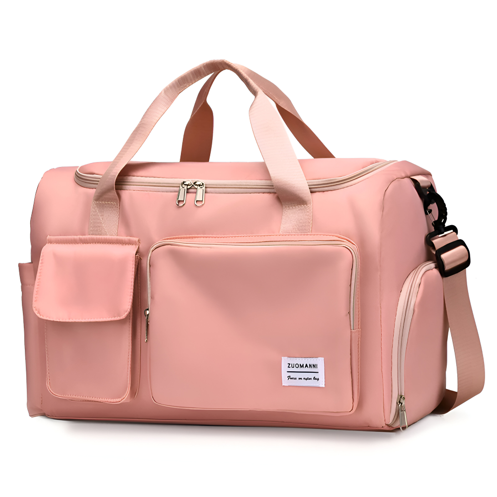 Waterproof Travel Bag with Shoe Compartment – Lightweight Weekend Bag with Plenty of Storage | Kalsten