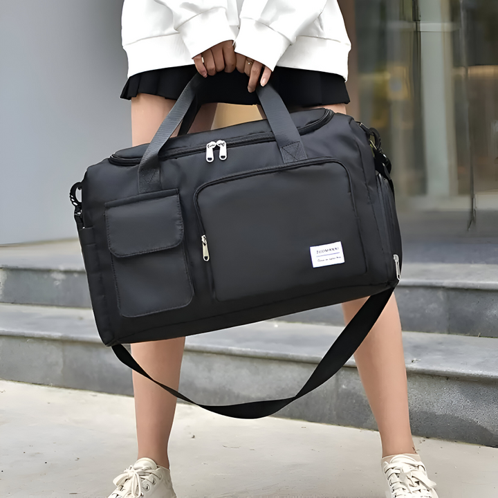 Waterproof Travel Bag with Shoe Compartment – Lightweight Weekend Bag with Plenty of Storage | Kalsten