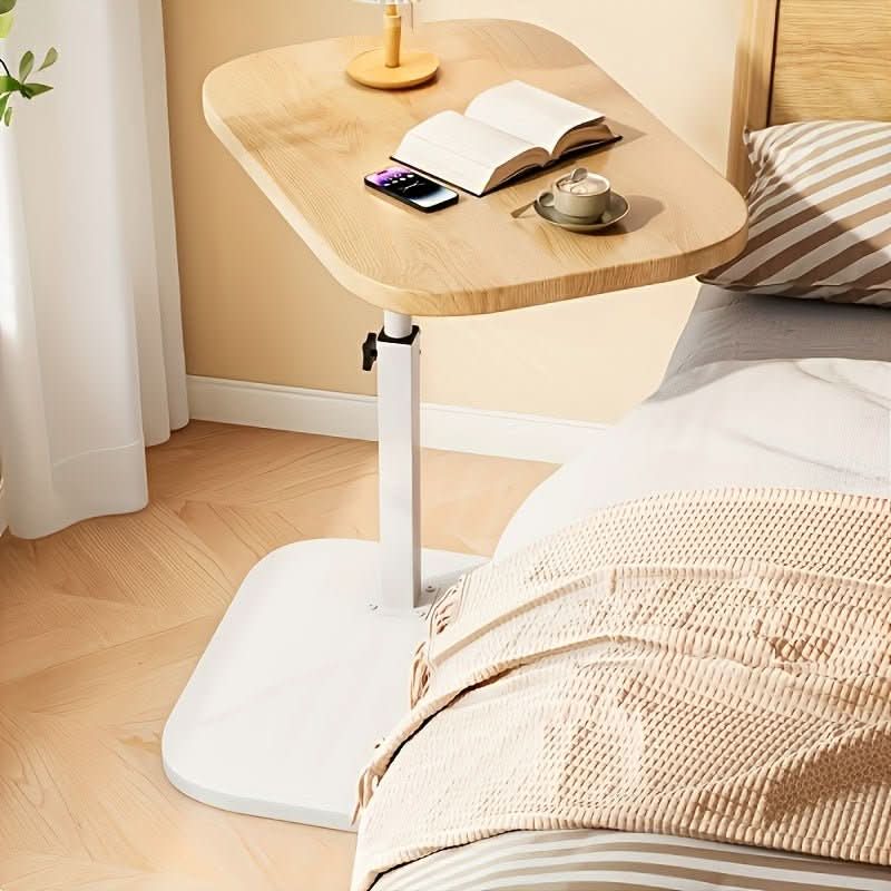 Adjustable Side Table for Sofa and Bed