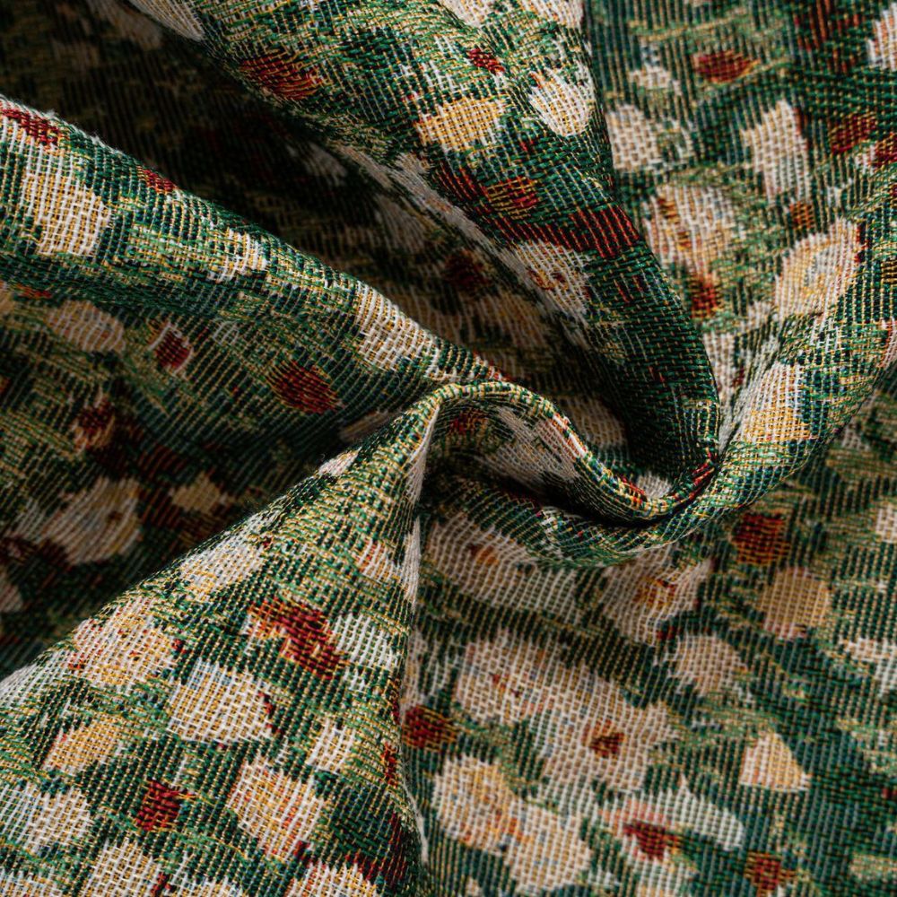 Kalsten | French Vintage Floral Tapestry Curtain