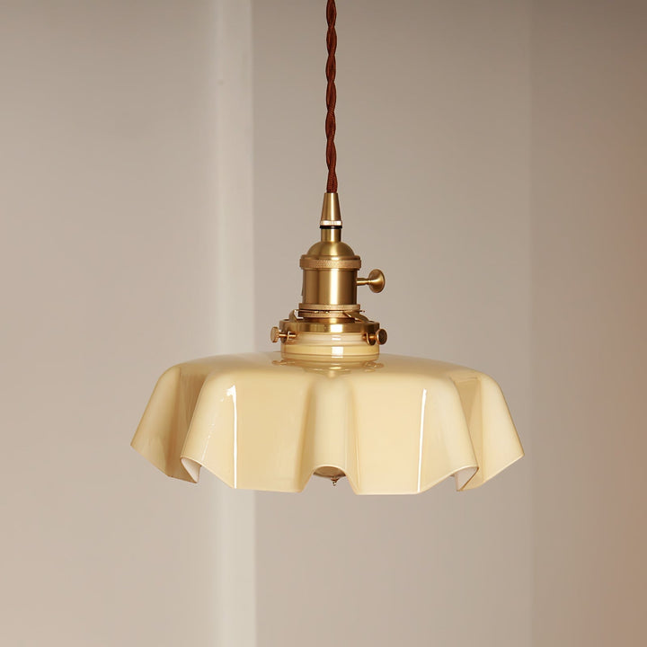 French Flower Droplight Pendant Swag Light | Noxord