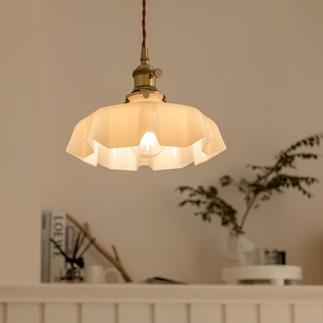 French Flower Droplight Pendant Swag Light | Noxord