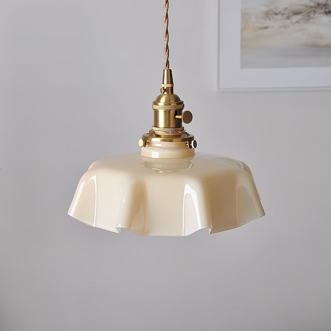 French Flower Droplight Pendant Swag Light | Noxord