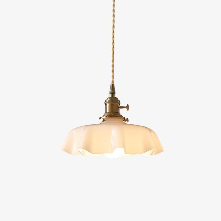 French Flower Droplight Pendant Swag Light | Noxord