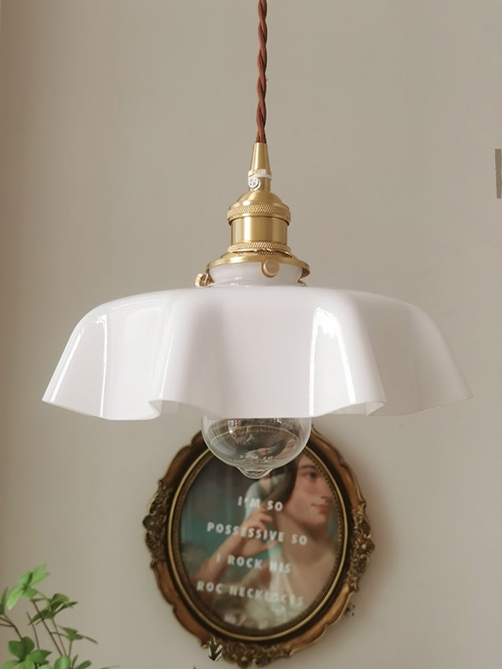 French Flower Droplight Pendant Swag Light | Noxord