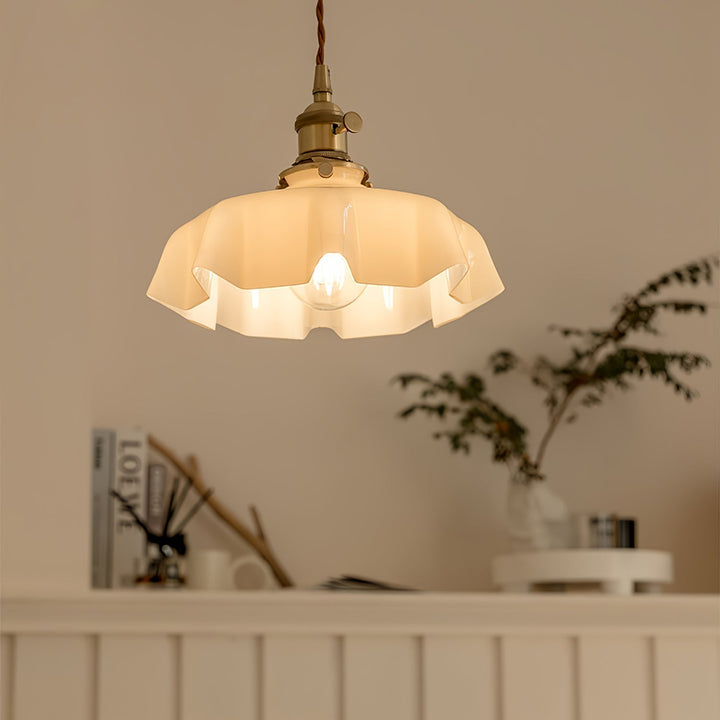 French Flower Droplight Pendant Swag Light | Noxord