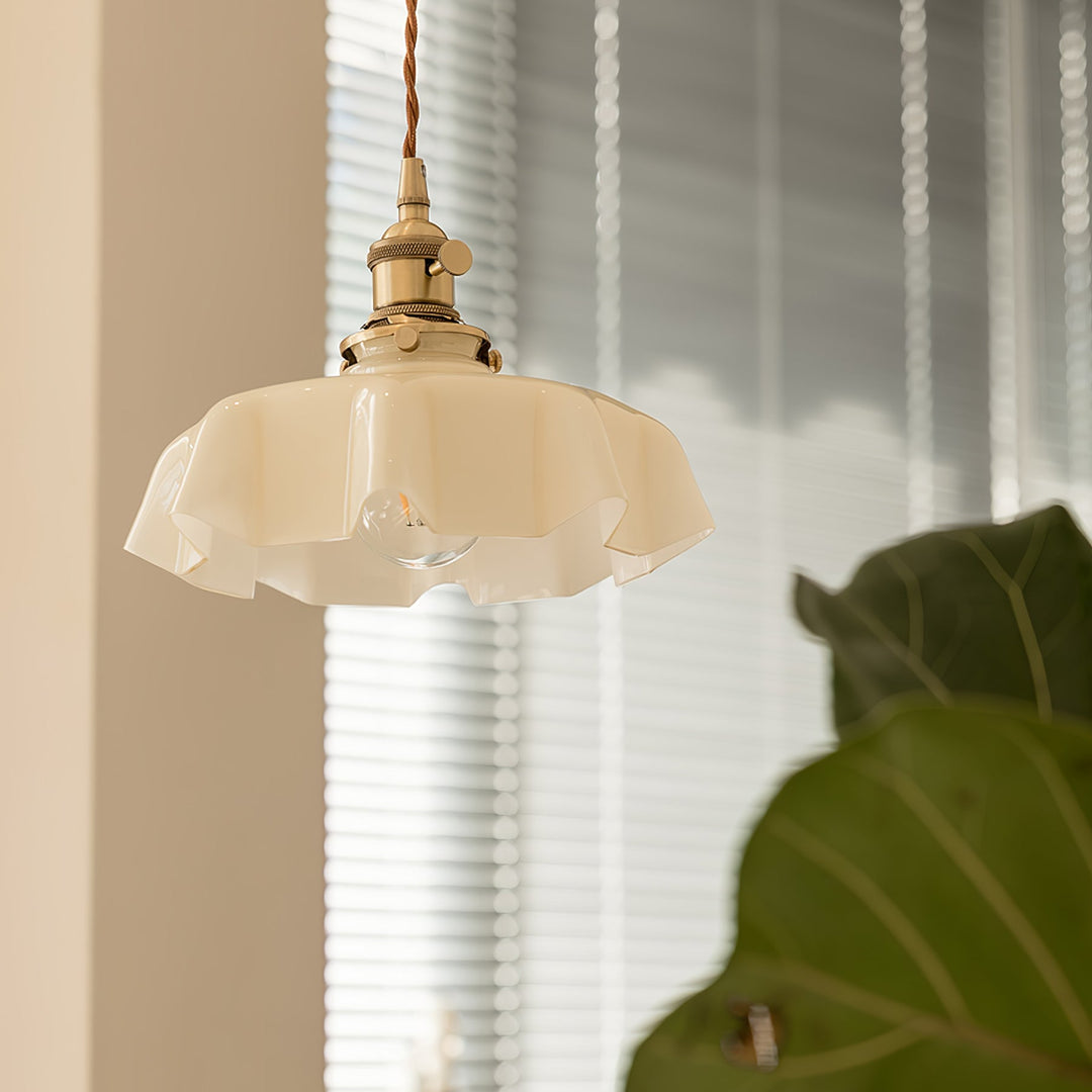 French Flower Droplight Pendant Swag Light | Noxord