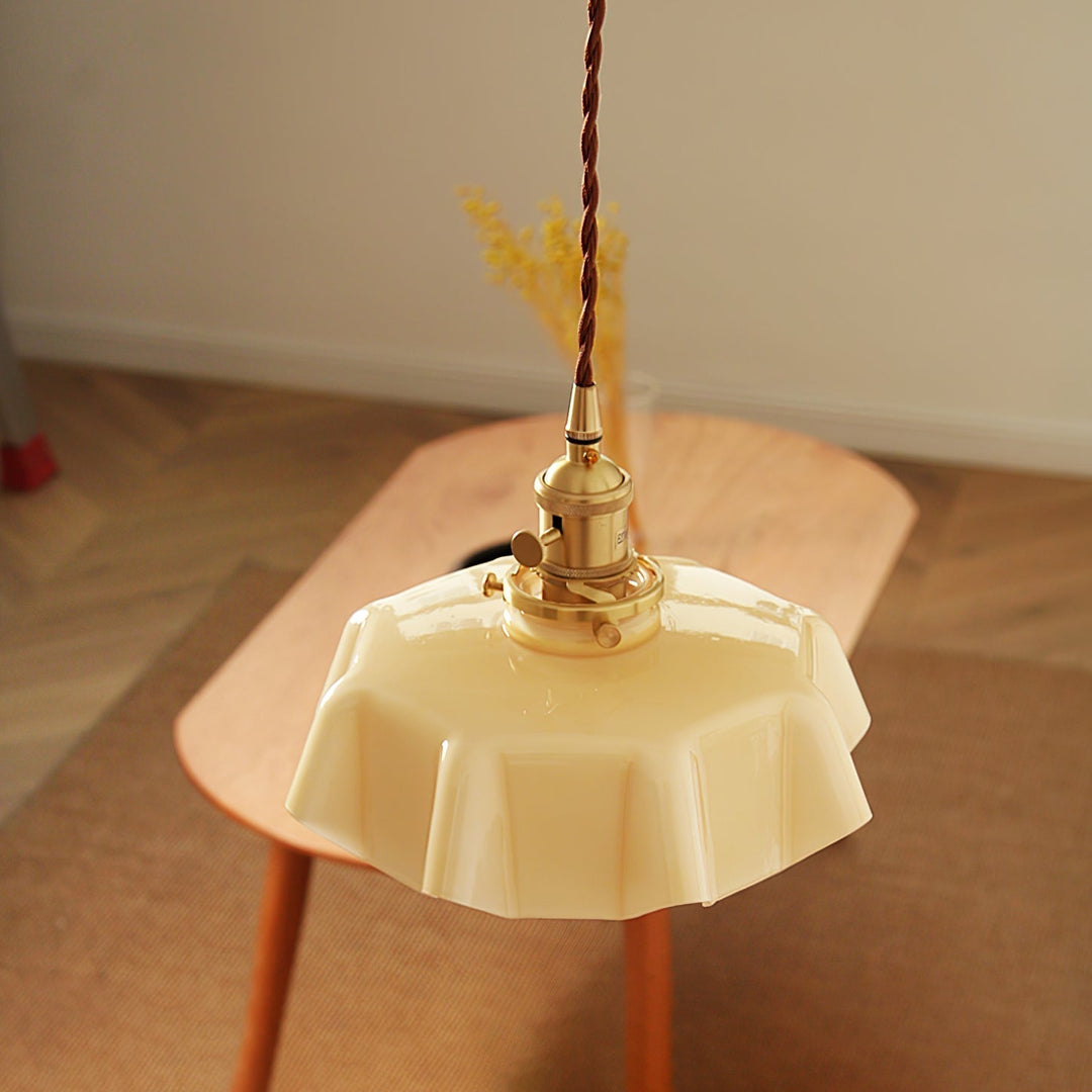 French Flower Droplight Pendant Swag Light | Noxord