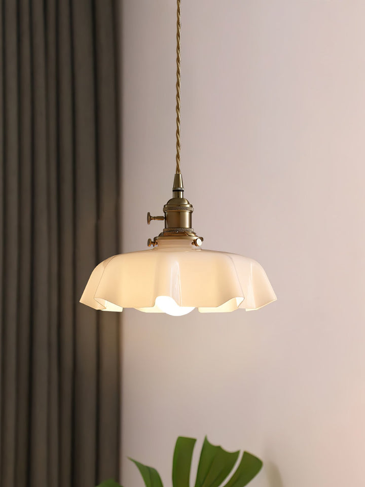 French Flower Droplight Pendant Swag Light | Noxord