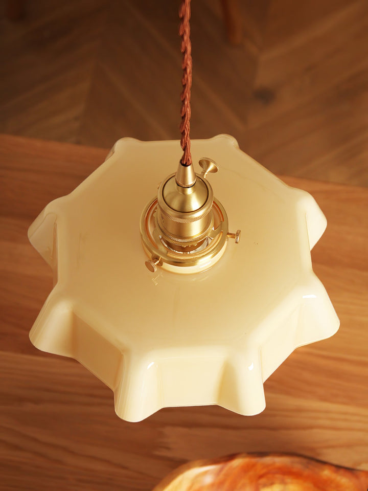 French Flower Droplight Pendant Swag Light | Noxord