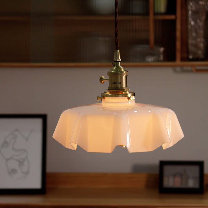 French Flower Droplight Pendant Swag Light | Noxord