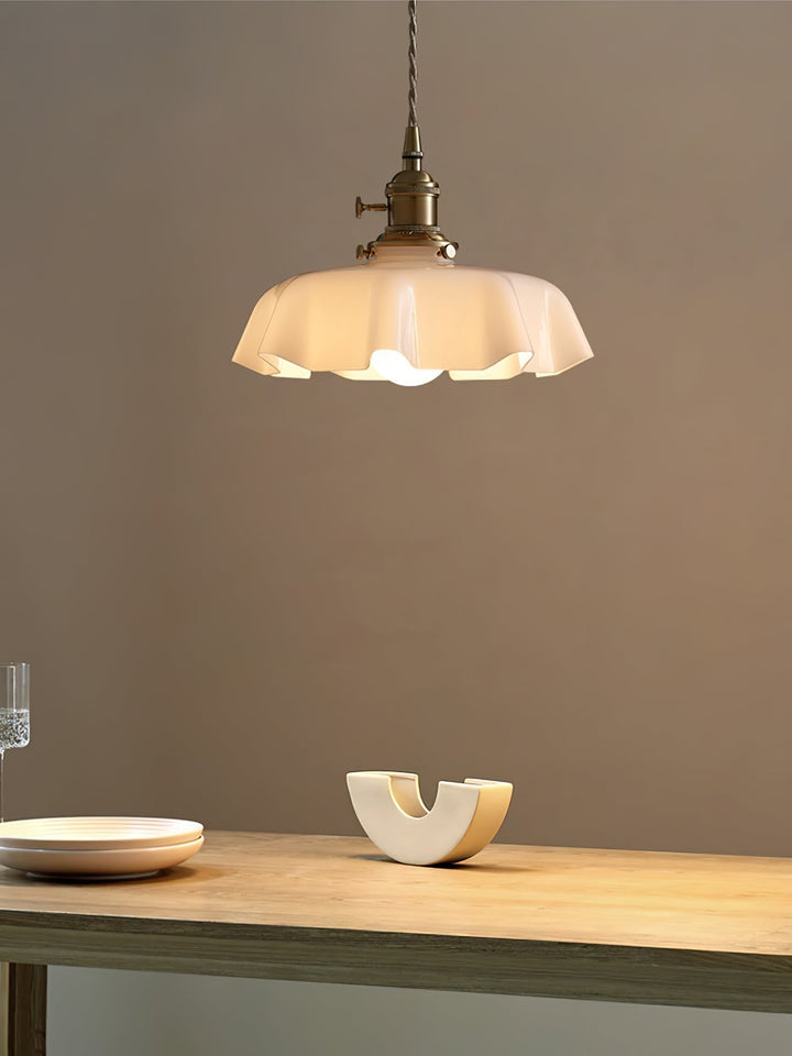 French Flower Droplight Pendant Swag Light | Noxord