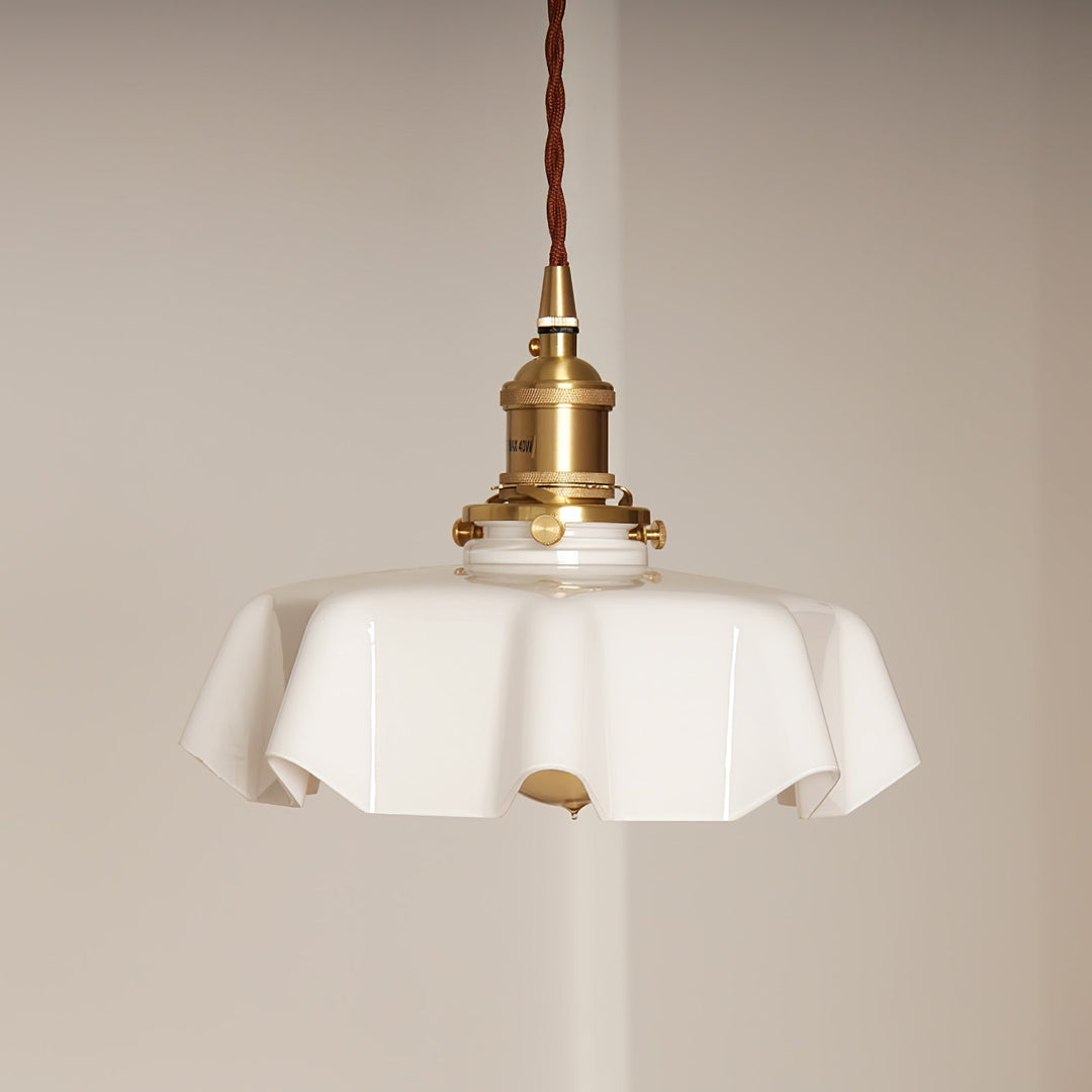 French Flower Droplight Pendant Swag Light | Noxord