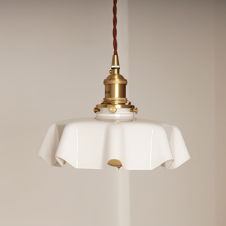 French Flower Droplight Pendant Swag Light | Noxord