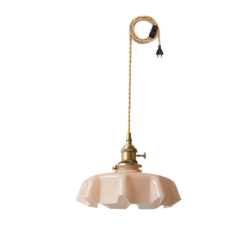 French Flower Droplight Pendant Swag Light | Noxord