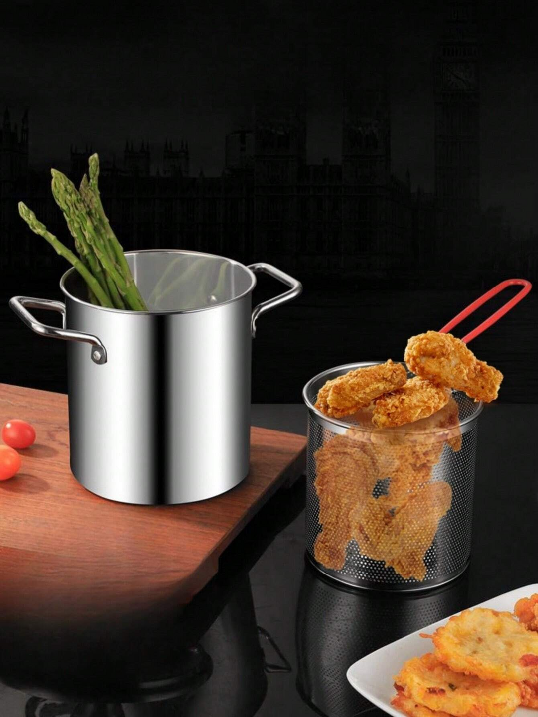 Fryer for crispy snacks with less oil | Kalsten