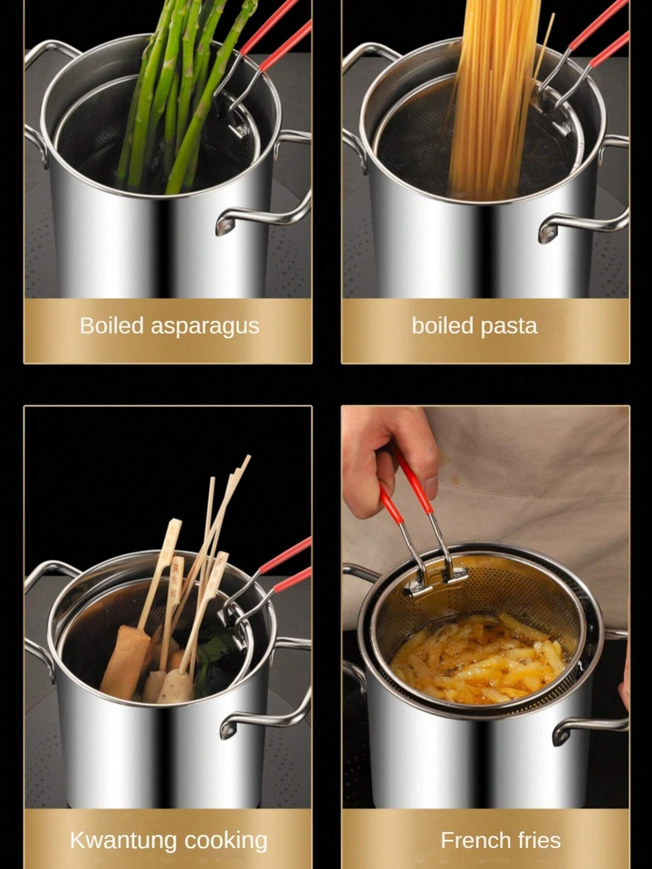 Fryer for crispy snacks with less oil | Kalsten