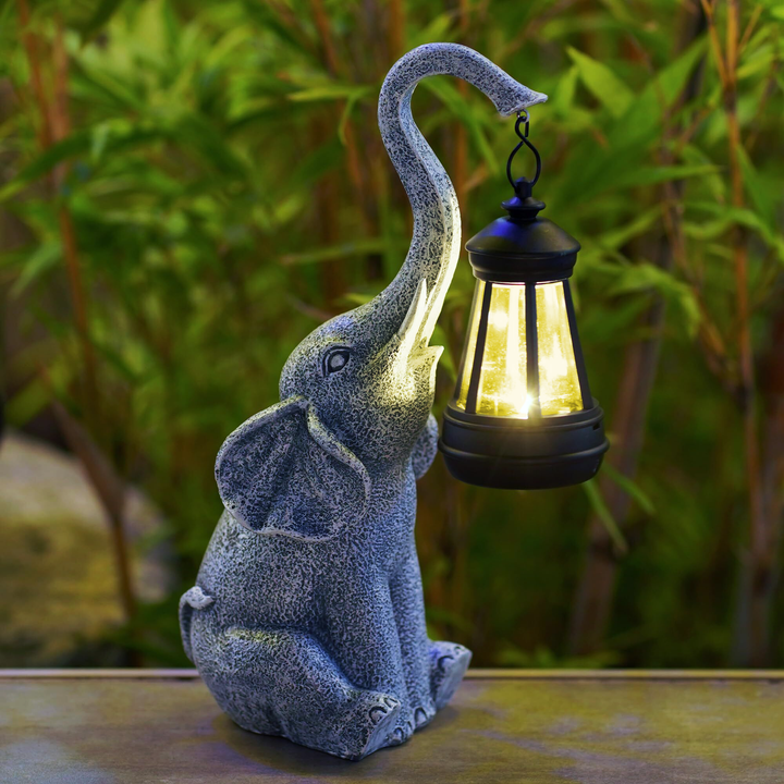 Solar Resin Animal Garden Light Noxord