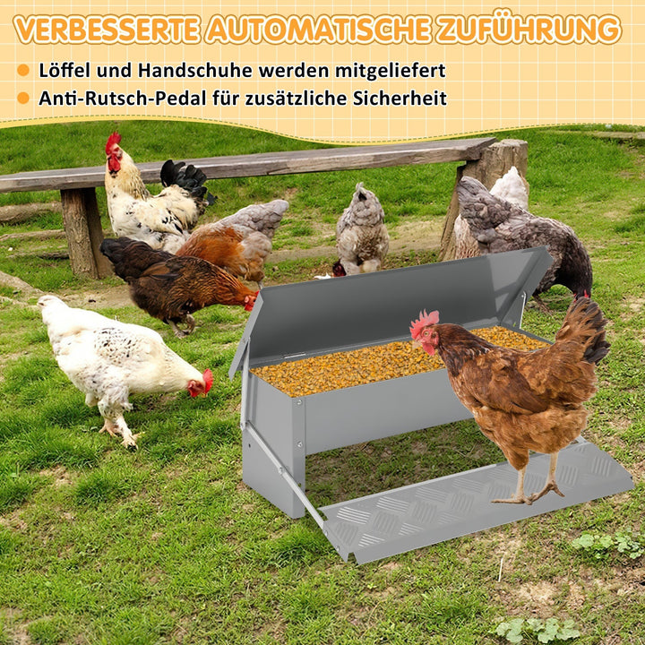 Feed dispenser feeder with gloves 5kg | Kalsten