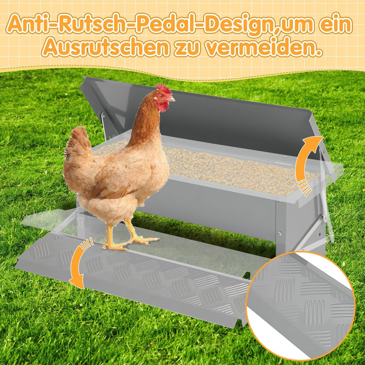 Feed dispenser feeder with gloves 5kg | Kalsten