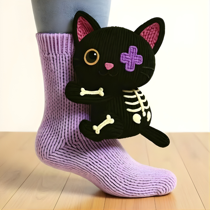 Cosy Non-Slip Fuzzy Plush Socks (Unisex)