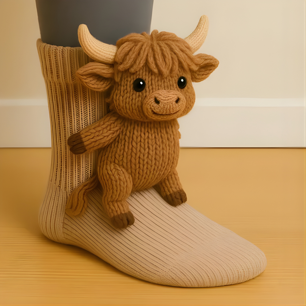 Cosy Non-Slip Fuzzy Plush Socks (Unisex)