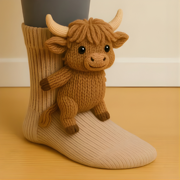 Cosy Non-Slip Fuzzy Plush Socks (Unisex)