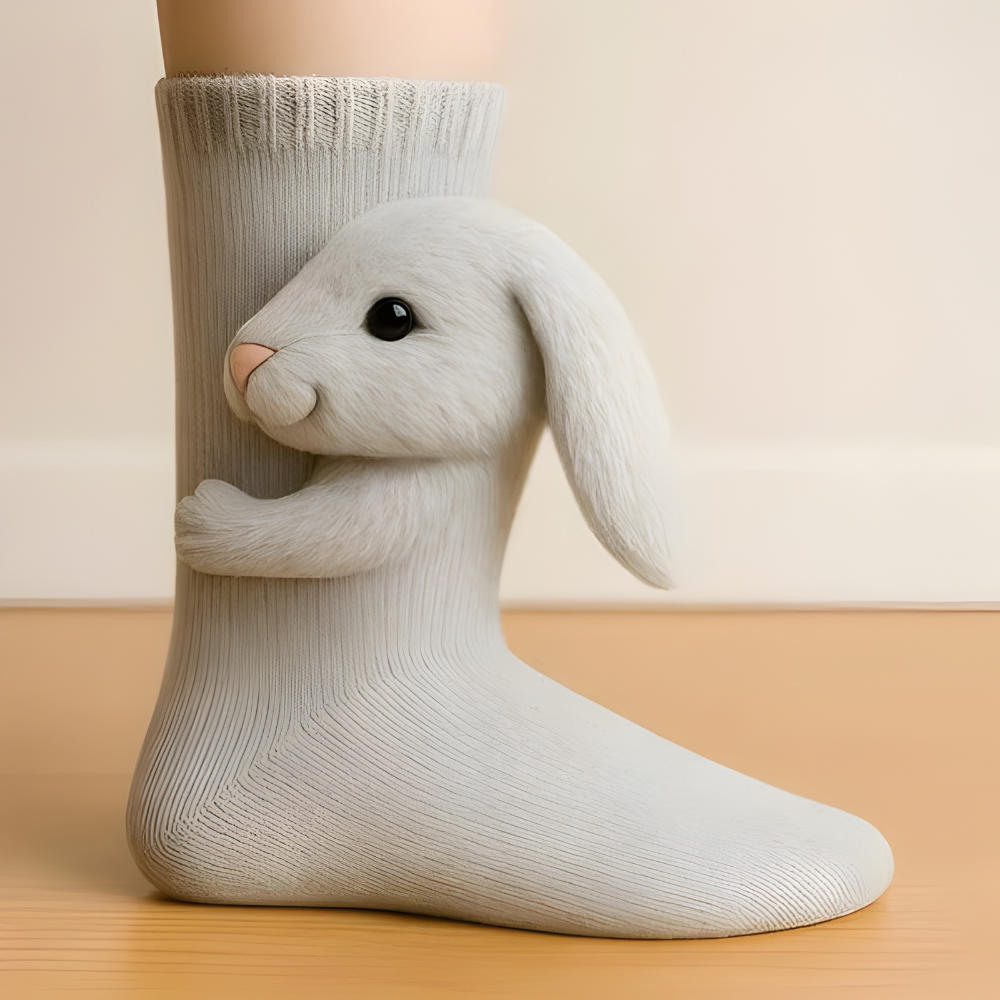 Cosy Non-Slip Fuzzy Plush Socks (Unisex)