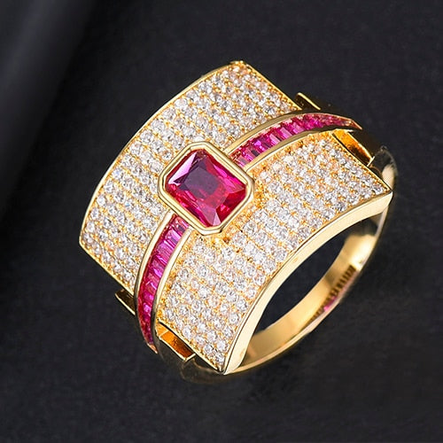 Noxord | Monaco Design Luxury Statement Stackable Ring For Women