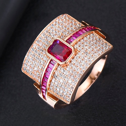 Noxord | Monaco Design Luxury Statement Stackable Ring For Women