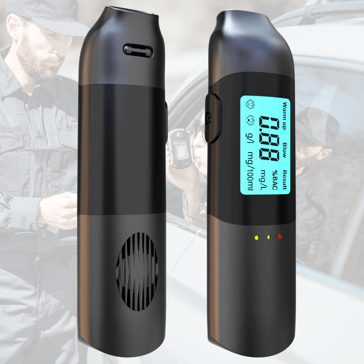 Instant USB Rechargeable Alcohol Tester (3s Result)