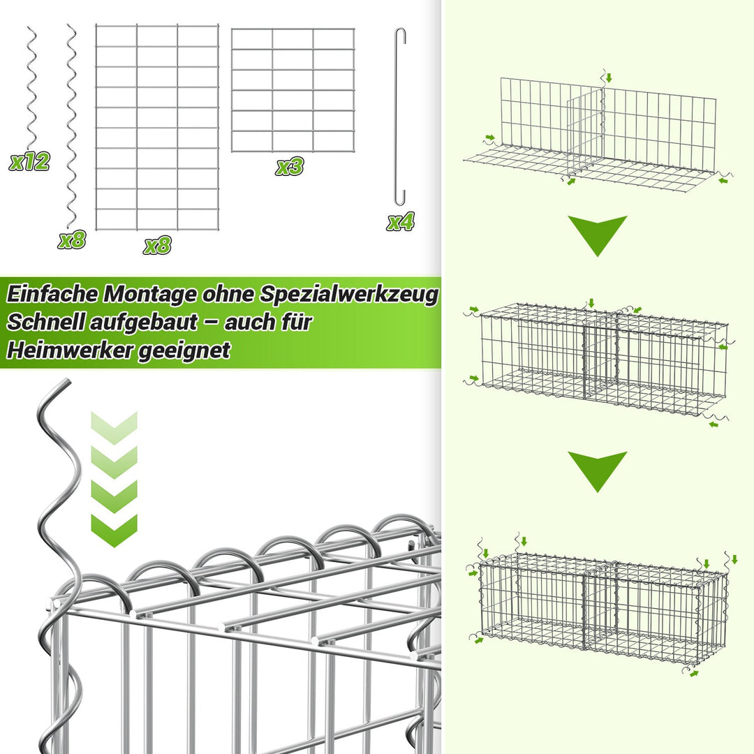 Gabions Gabion baskets Metal Galvanized Gabion fence | Kalsten