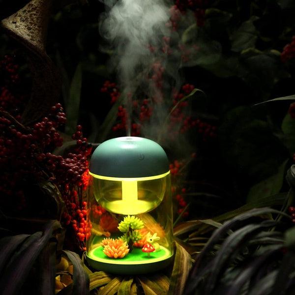 Garden Bunny Mushroom Humidifier Night Light | Kalsten
