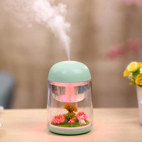 Garden Bunny Mushroom Humidifier Night Light | Kalsten
