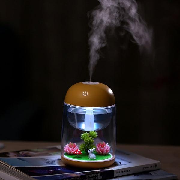 Garden Bunny Mushroom Humidifier Night Light | Kalsten