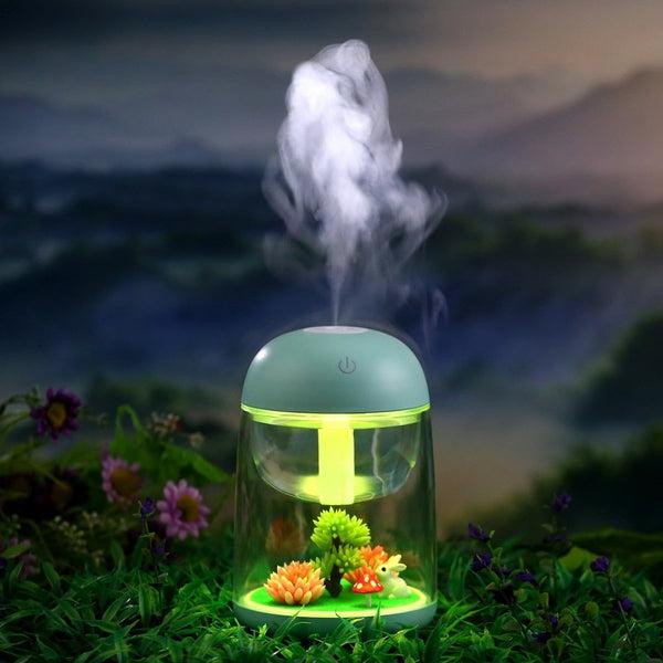 Garden Bunny Mushroom Humidifier Night Light | Kalsten