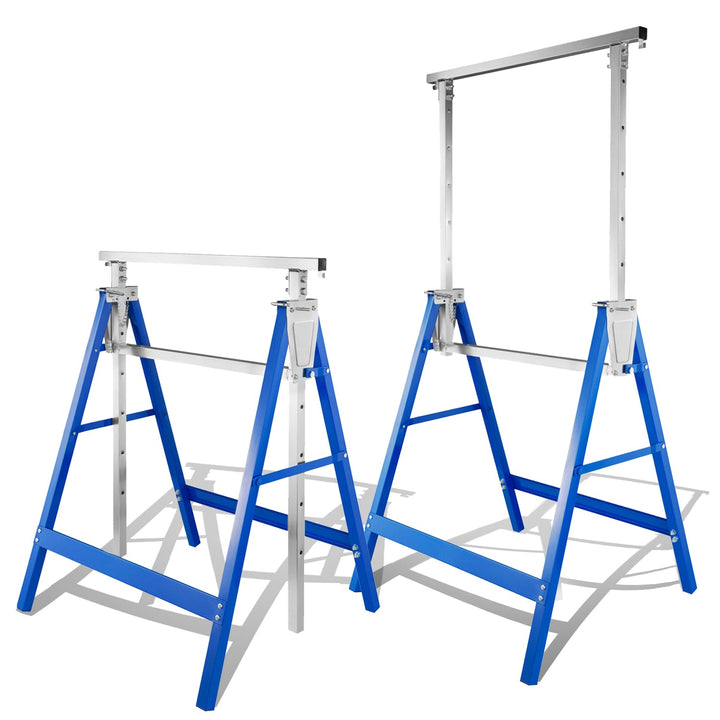 2x Scaffold Stands Folding Stands 7-fold height adjustable | Kalsten